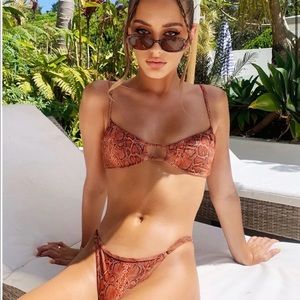 Tiger mist 2 piece bathing suit
